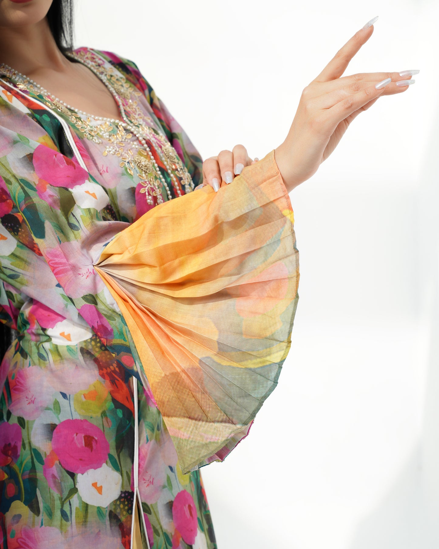 Flower frenzy Louise kaftan