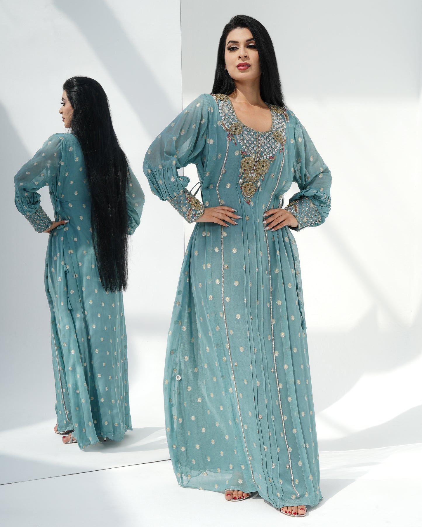 teel turner Louise kaftan