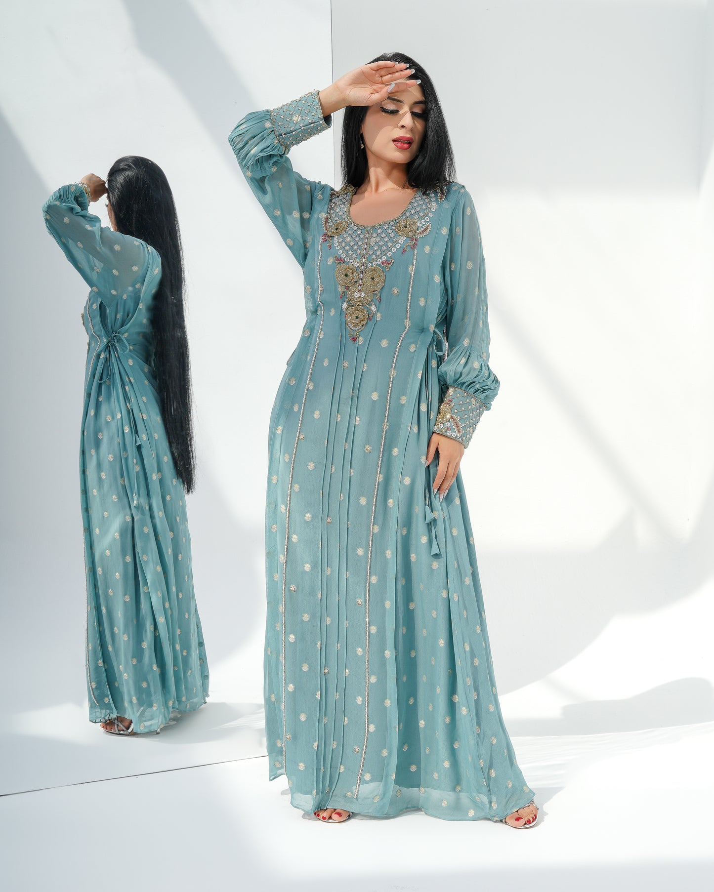 teel turner Louise kaftan