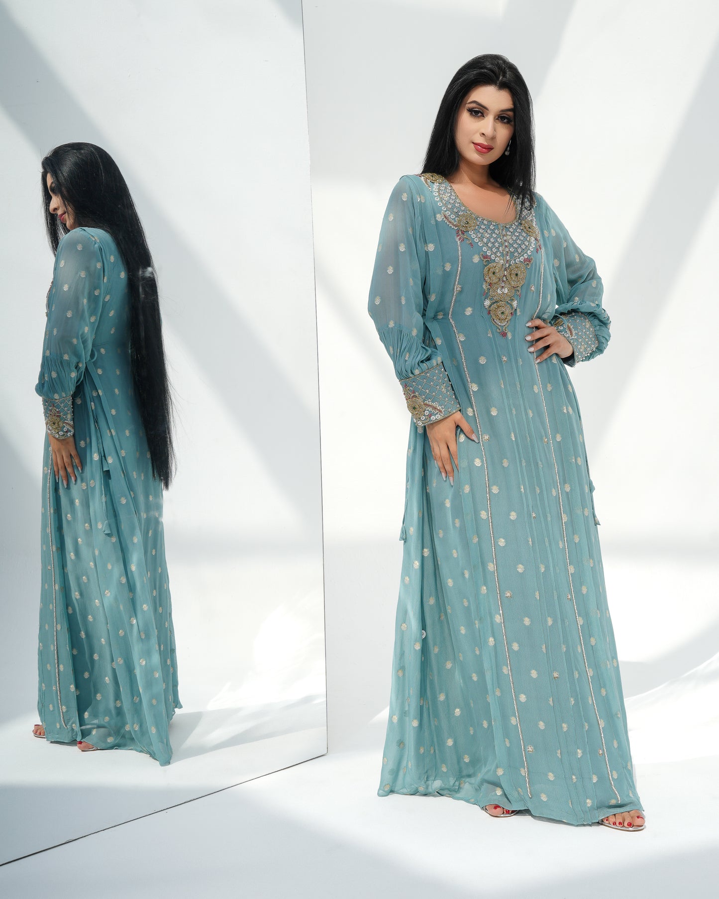 teel turner Louise kaftan