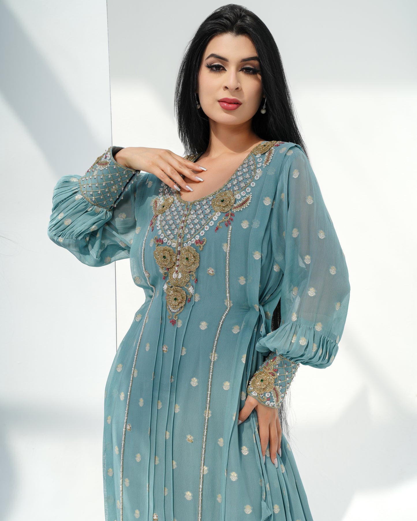 teel turner Louise kaftan