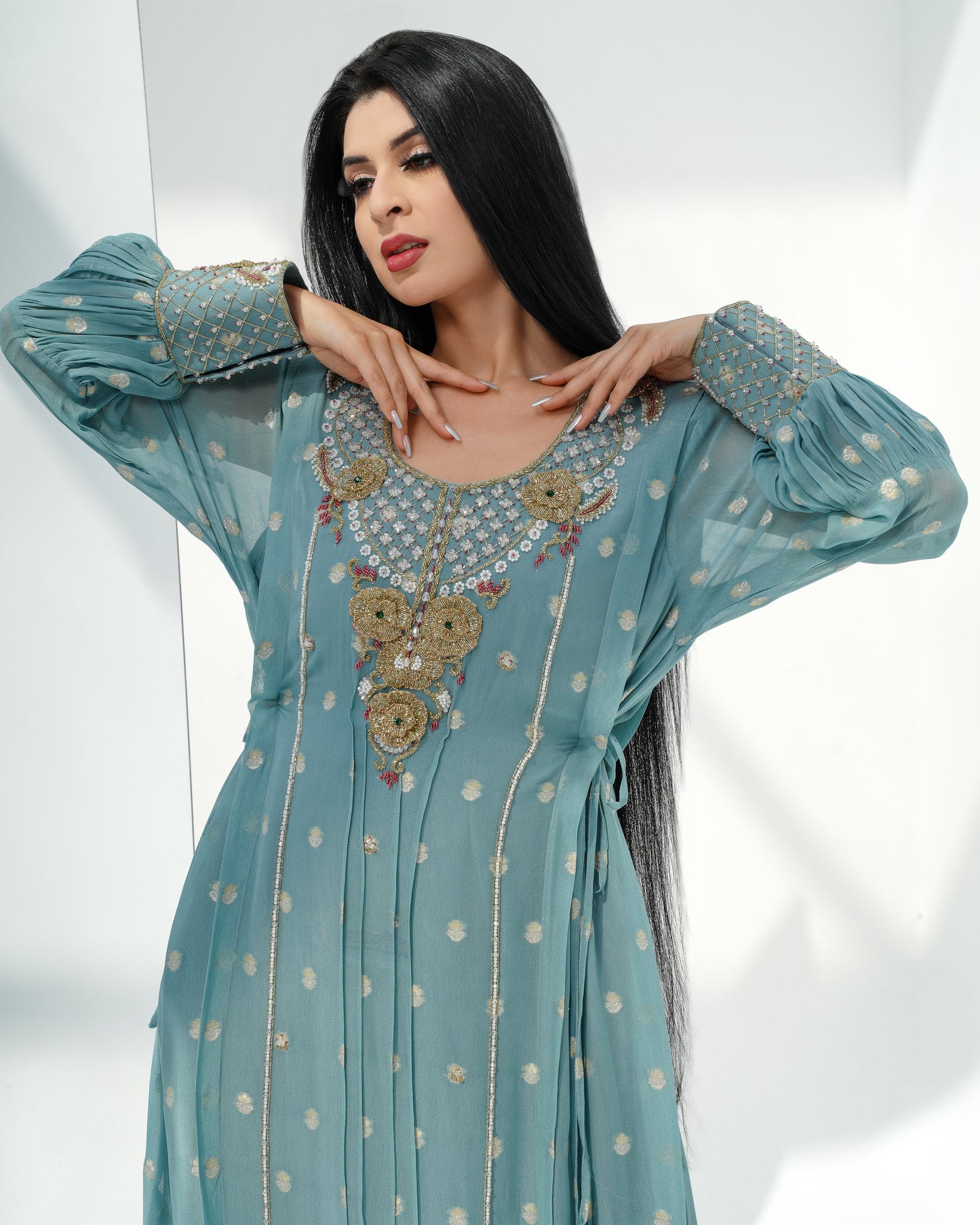 teel turner Louise kaftan