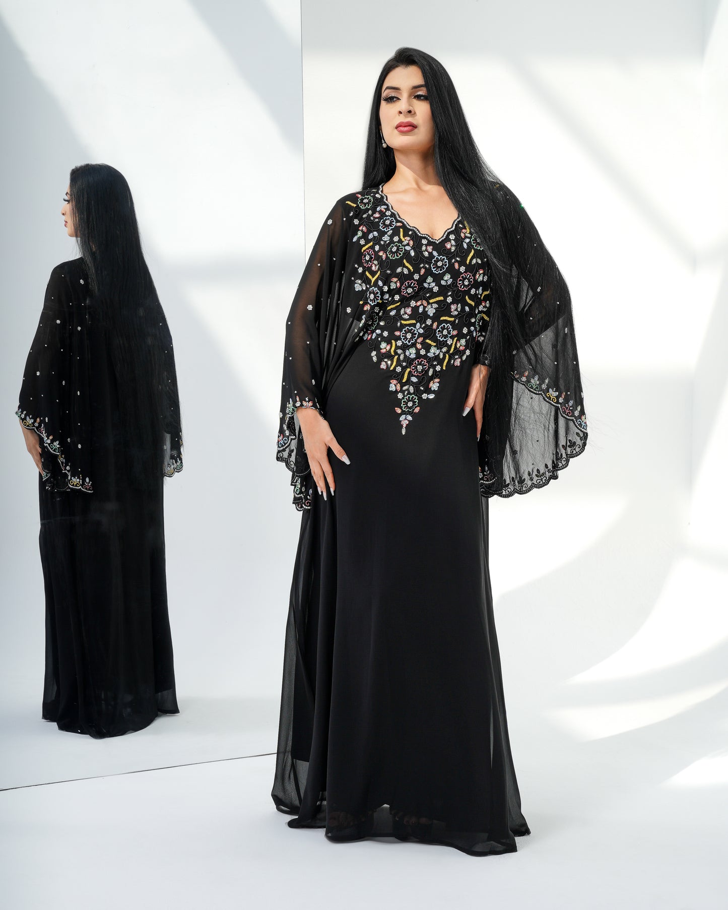 Black widow Louise kaftan