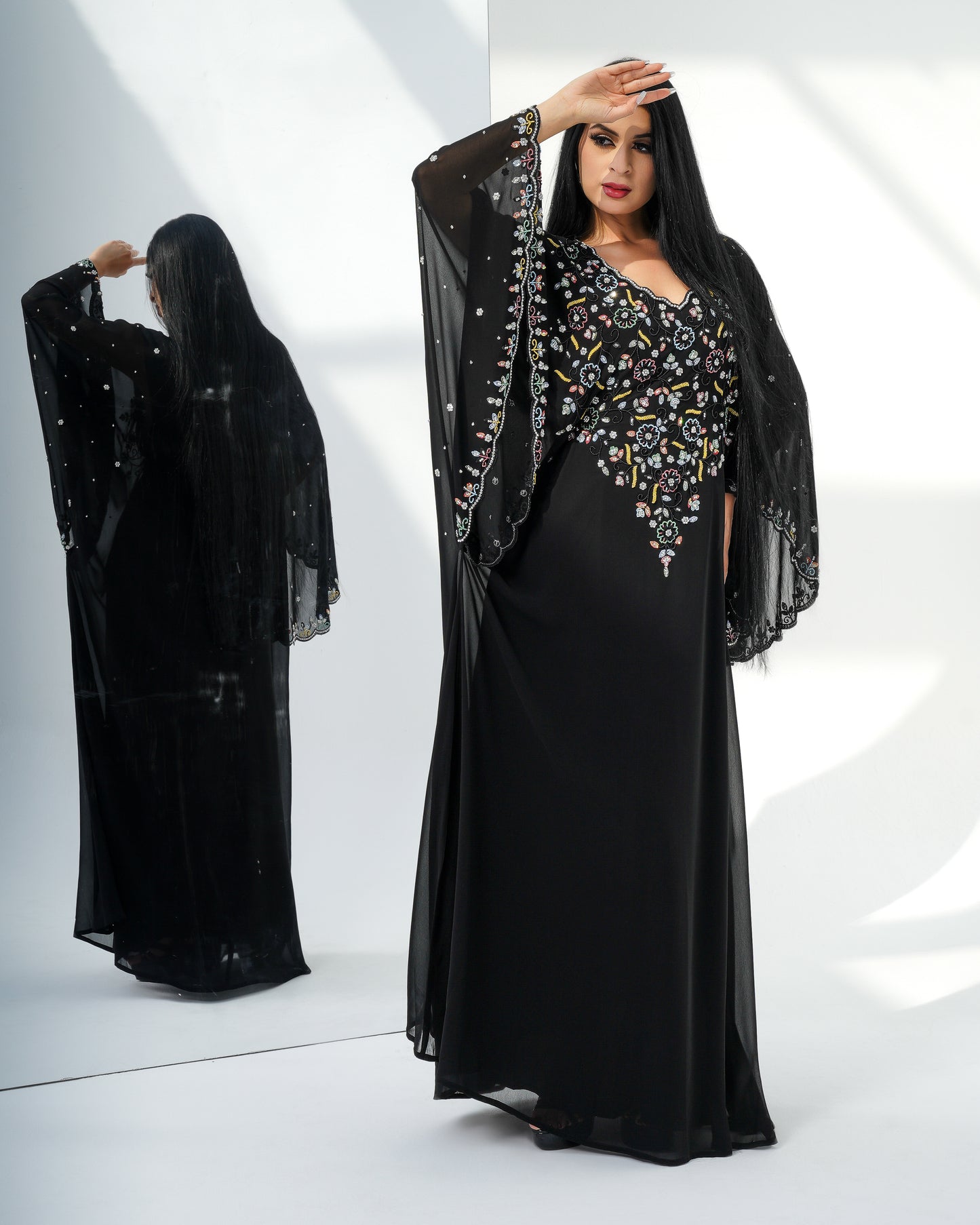 Black widow Louise kaftan