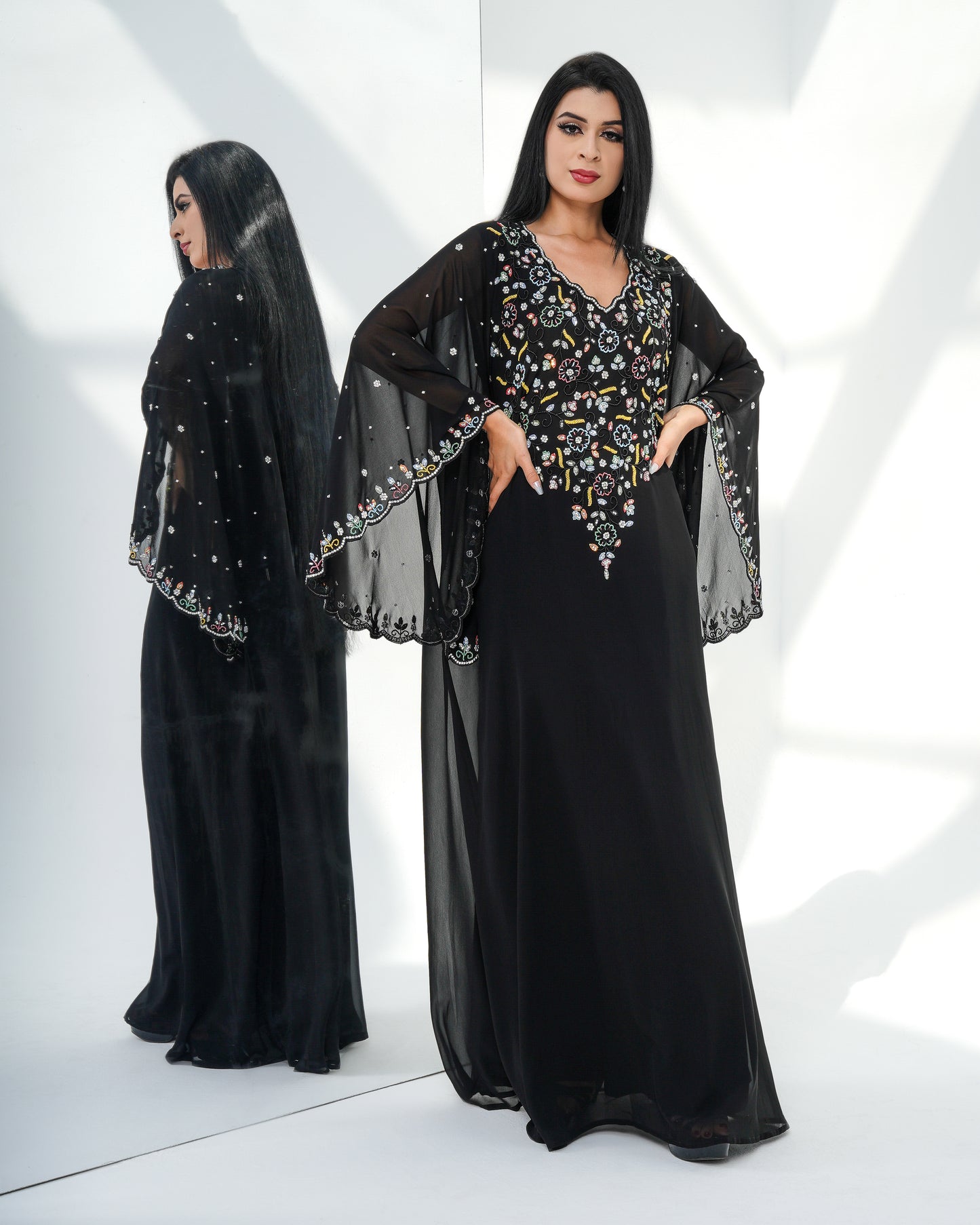 Black widow Louise kaftan