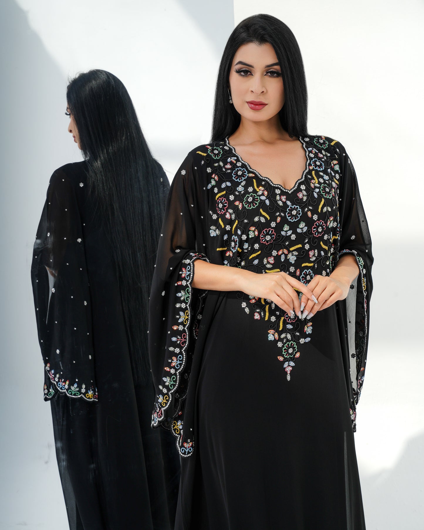 Black widow Louise kaftan