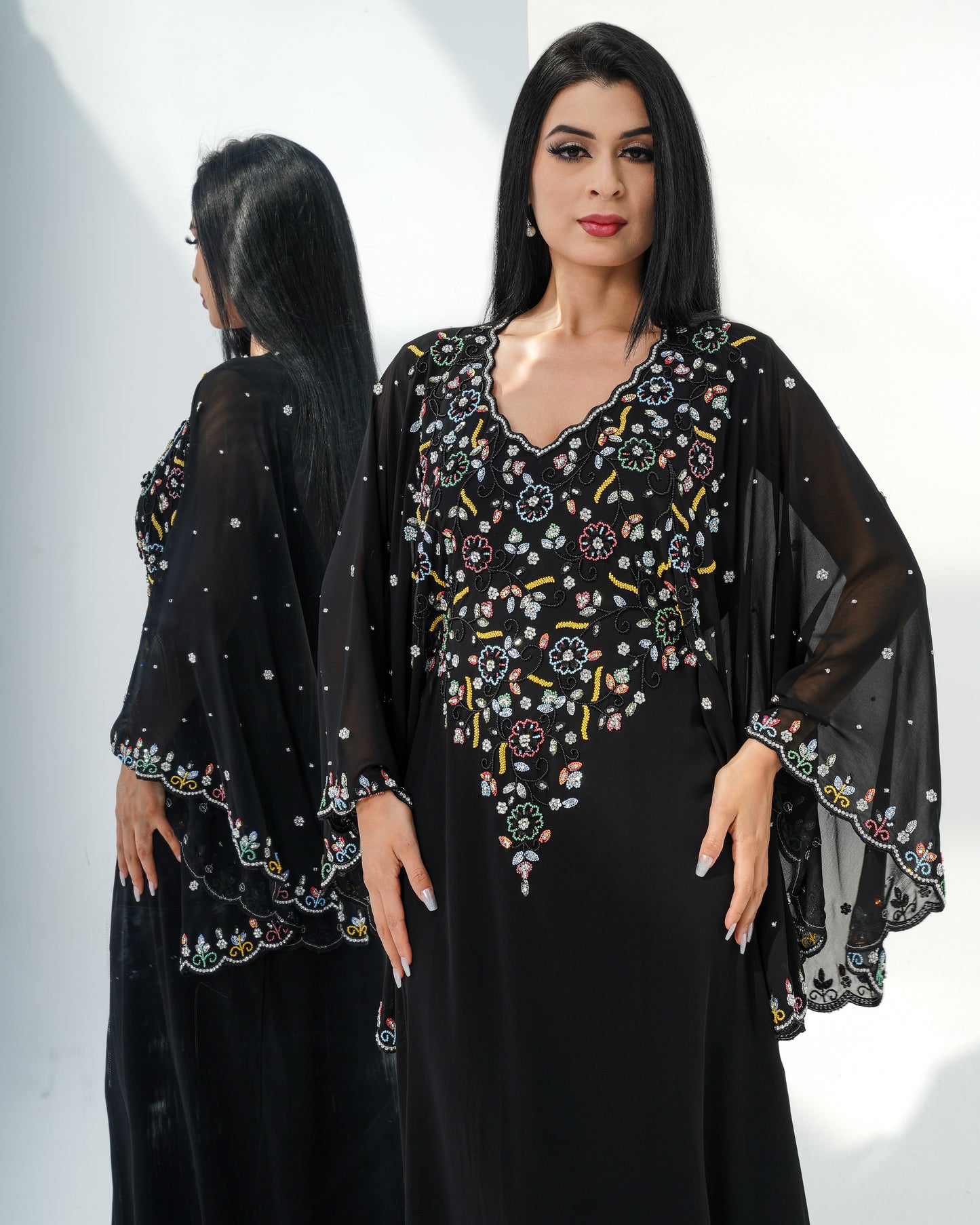 Black widow Louise kaftan