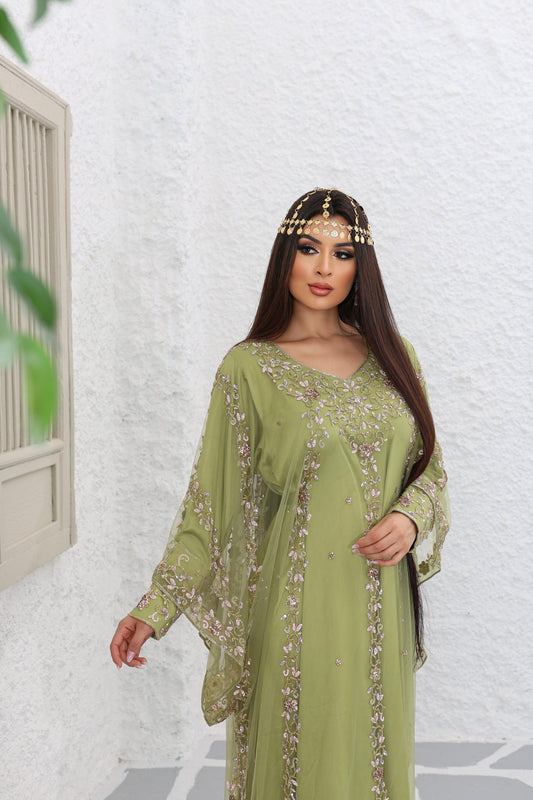 matcha green Ka-ah kaftan